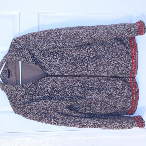 Men's University Zip up Sweater - Picture 1 of 6